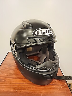 #ad Motorcycle Helmet HJC CL 17 Helmet Matte Black Medium Open Face 6 2017 $44.99
