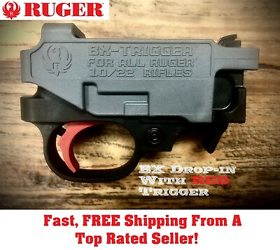 Ruger RED BX TRIGGER Drop In Replacement 10 22 Rifles amp; 22 Charger Pistols 9A $62.99