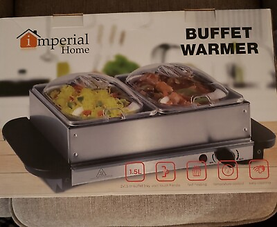 NEW Imperial Electric Buffet Warmer 1.5 Ltr Fast Heating Easy Cookware Gift $35.00