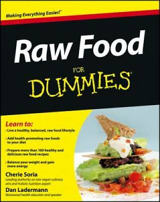 #ad Raw Food For Dummies Paperback By Soria Cherie GOOD $4.73
