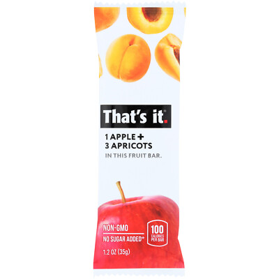 #ad #ad That#x27;s It Fruit Bar Apple amp; Apricots 1.2 oz 12 Pack Bulk Case $33.43