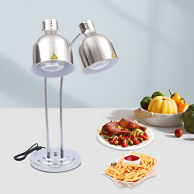 #ad Multifunctional Food Heat Light with 2 Bulbs Restaurant Kitchen Food Warmer Lamp $171.43