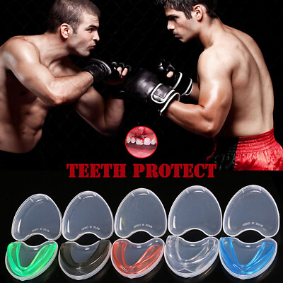 #ad Mouth Guard BoxingYouth Mouth Guard WrestlingGum Guard Teeth Armor Game Guard $7.27
