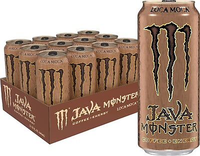 #ad #ad Monster Energy Java Loca Moca Coffee Energy Drink 15 Ounce Pack of 12 $29.99