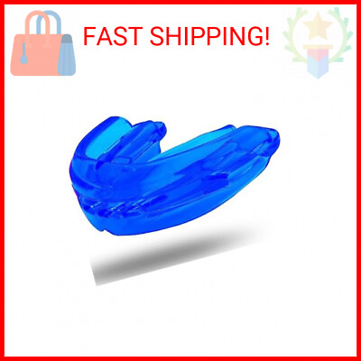 #ad Mouth Guard Sports Youth Adult Mouthguard for Braces Sparring Mouth GuardDoubl $15.27