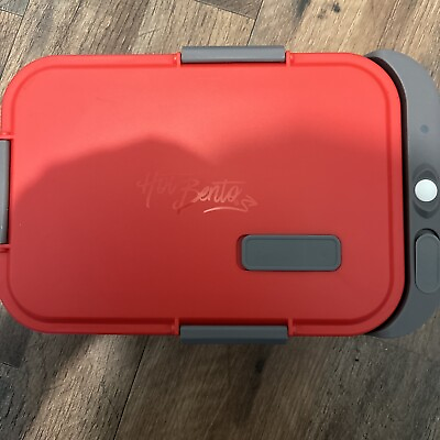 #ad Hot Bento Self Heated Lunch Box and Food Warmer Hot Red No Charger $47.00