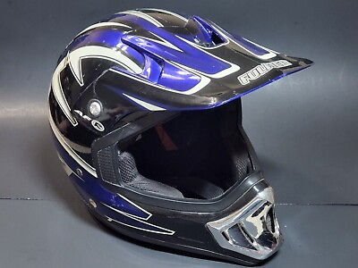 #ad FULMER AF R DOT XXXL 3XL Helmet Quading Dirtbike Motocross Blue $22.99