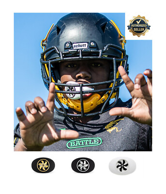 #ad Battle Sports SPINNER Oxygen Football Mouthguard $24.99