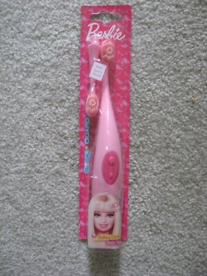 #ad Barbie Sonic Toothbrush: Battery Operated with Extra Head $13.99