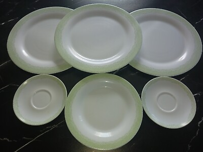#ad #ad 6PC Martha Stewart Everday MTW35 Set Dinner Plates Salad Plate Saucers France $14.95