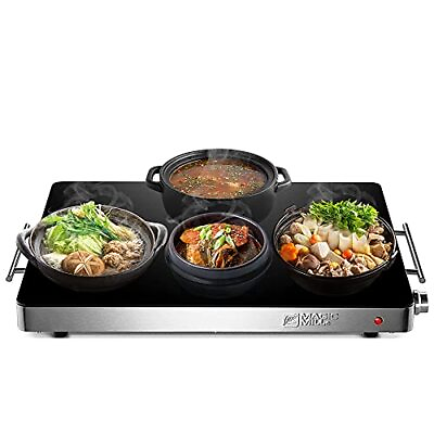 #ad #ad EXTRA LARGE FOOD WARMER FOR PARTIES ELECTRIC SERVER WARMING TRAY HOT PLATE WITH $94.64