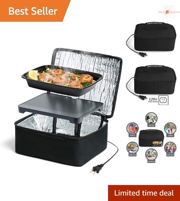 #ad Mini Portable Food Warmer with Smart Shelf Technology Effortless Meal Heating $55.07