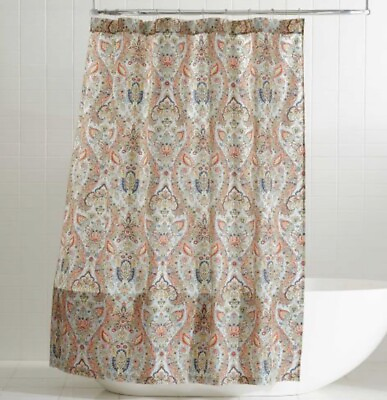 #ad Pottery Barn Florentine Paisley Organic Shower Curtain $34.00
