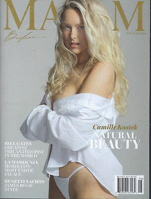 #ad MAXIM Magazine May June 2024 Camille Kostek $12.99