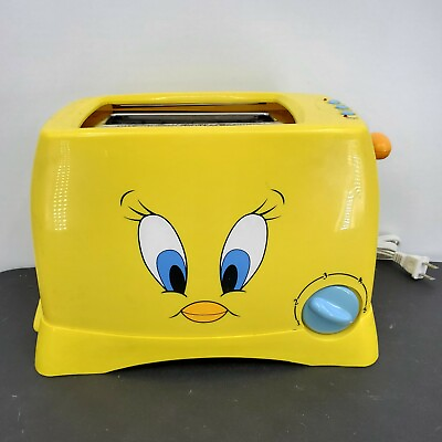 2002 Looney Tunes Tweety Bird Yellow Toaster Very RARE Salton Electric $45.00