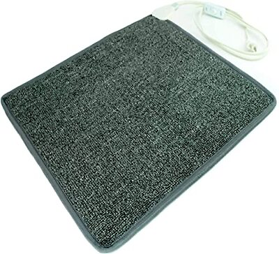 #ad Cozy Toes Carpeted Foot Warming Heater Mat 70watt Heated Warming Pad For Under D $51.95