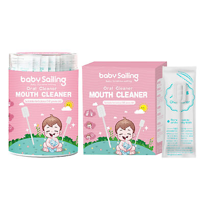 #ad Baby Tongue Cleaner Newborn Baby Toothbrush 30PCS Toothbrush Clean Baby Mouth $11.12