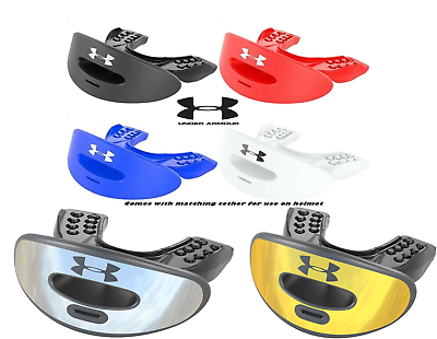 #ad #ad Armour Air Under Armour Lip Shield Adult Football Mouth Guard $14.99