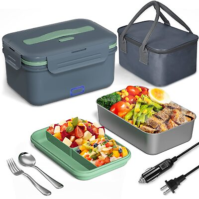 #ad Electric Lunch Box Food Heater Upgrade 100W High Power Portable Food Warmer... $35.68