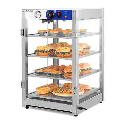 #ad 4 Tier Food Warmer Display Commercial 800W Countertop Pizza Warmer $299.99