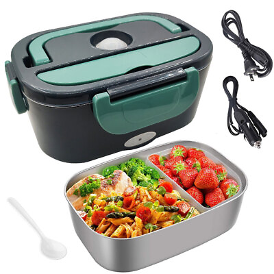 #ad Electric Lunch Box Food Warmer Portable Food Heater for Car amp; Home Leak Proof $38.98