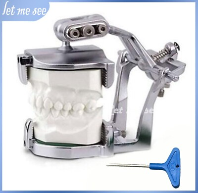 #ad #ad Adjustable Full Mouth Big Size Magnetic Articulator Dental Lab Equipment Denture $29.81