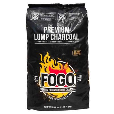 #ad Fogo FB8 Premium All Natural Oak Hardwood Lump Charcoal 17.6 lbs. $33.34