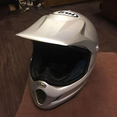 #ad Arai V Cross 2 Silver 55.56Cm S Arai JPN Limited Helmet Head Gear Motor Bike Ori $88.05