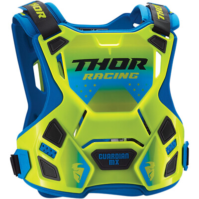 THOR MX Motocross GUARDIAN MX Chest Roost Guard Flo Green XL 2X $67.23