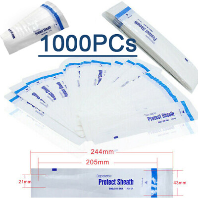 #ad 1000 Pieces Dental Camera Sleeve Sheath Cover Disposable for intraoral Camera $135.85