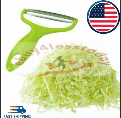 Stainless Steel Potato Peeler Cabbage Lettuce Head Grater Shredder Slicer Salad $6.19