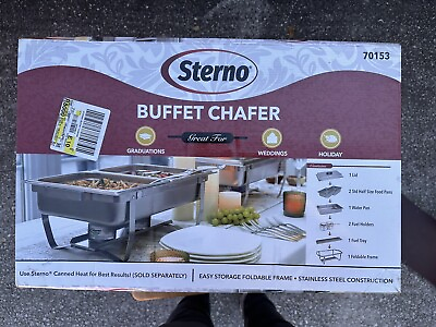 #ad Sterno Buffet Chafer $30.00