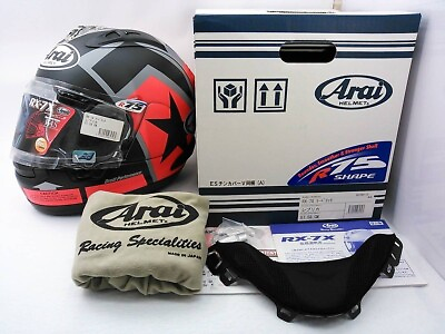 #ad Arai Full Face Helmet RX 7X Corsair X TAKUMI Model Size M 57 58cm JAPAN Used $640.14