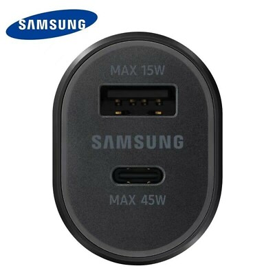 #ad Samsung Power Car Charger 25w Super Fast Charger Dual Port Car Charger $16.98