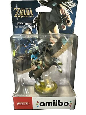 #ad Amiibo Guardian The Legend of Zelda: Breath of the Wild Link Rider Sealed $40.00