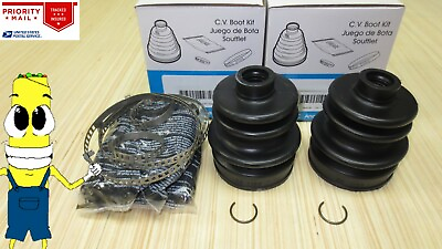 Front Inner amp; Outer Axle Boot Kit Arctic Cat 250 4x4 1999 2005 Artic Atv $31.00