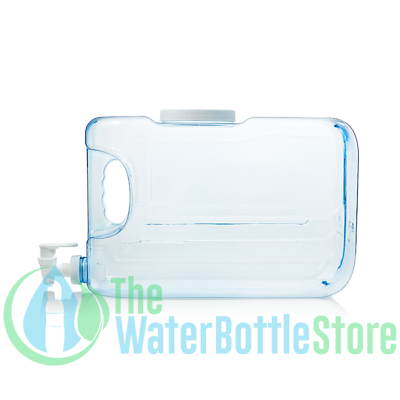 2.5 Gallon BpA Free Slim Refrigerator Container Water Bottle Jug Spigot 3 Fridge $27.88