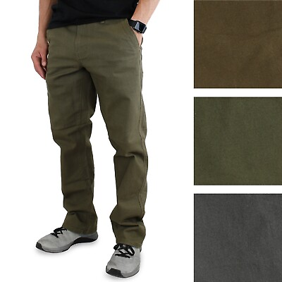 #ad Weatherproof Vintage Flex Utility Pants Mens Relaxed Fit Stretch 5 Pocket Canvas $24.99