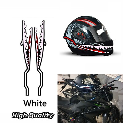 #ad Motorcycle Helmet LED EL Light Strip Waterproof Flash Signa Night Shark Helmet $12.28