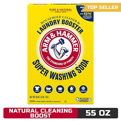 #ad #ad ARM amp; HAMMER Super Washing Soda Natural Cleaner 55oz $9.25