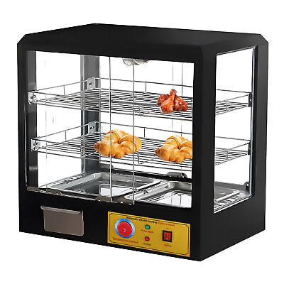 #ad Food Pizza Warmer 3 Tier Electric Warmer with Lighting and Glass Door beautiful $222.00