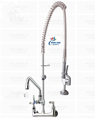 #ad NEW Commercial Sink Faucet w Flush Line Kitchen Restaurant Bar Model PR 98R $228.03