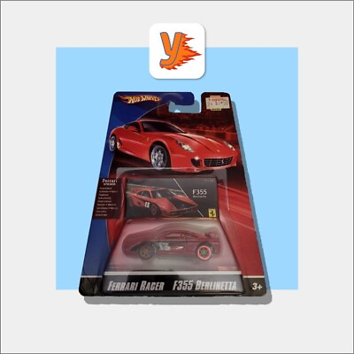 #ad Hot Wheels *FERRARI RACER* F355 Berlinetta. US SELLER 🇺🇸 $80.00