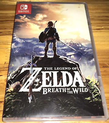 #ad RARE Legend ZELDA Breath Wild NOT FOR RESALE SPECIAL Edition Switch 2017 SEALED $349.95