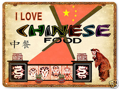 #ad #ad Chinese food Metal sign great gift Asian food restaurant vintage style art 327 $19.55