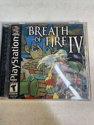 Breath of Fire IV 4 PS1 US Version Complete $113.00