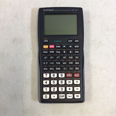 #ad Catiga CS 121 Black Programmable Handheld Scientific And Engineering Calculator $19.99