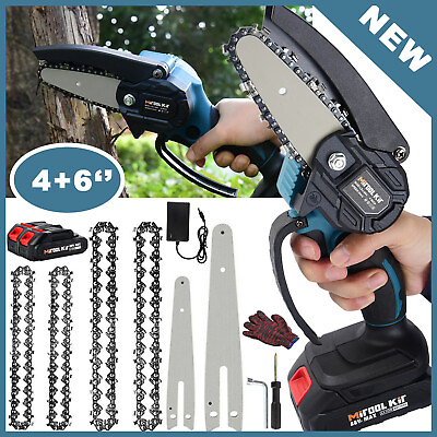 #ad Chainsaw Cordless Rechargeable Wood Cutter Saw Chain Saws Electric for Makita $30.59