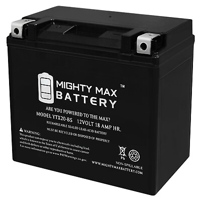#ad Mighty Max 12V 18Ah Battery Replacement for Arctic Cat ATV 450 10 12 $54.99