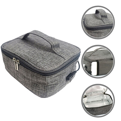 #ad Electric Food Warmer Portable USB Heating Lunch Box Rechargeable Cooler $20.35